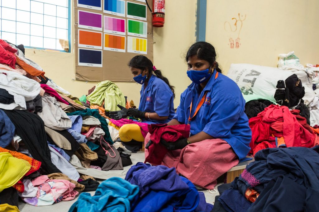Women Sorters at TRF